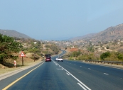 Wir fahren einmal quer durch Swaziland. Unser Ziel ist die Ostküste von Südafrika.