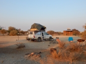 Zurück in Namibia nahe am Köcherbaumwald.